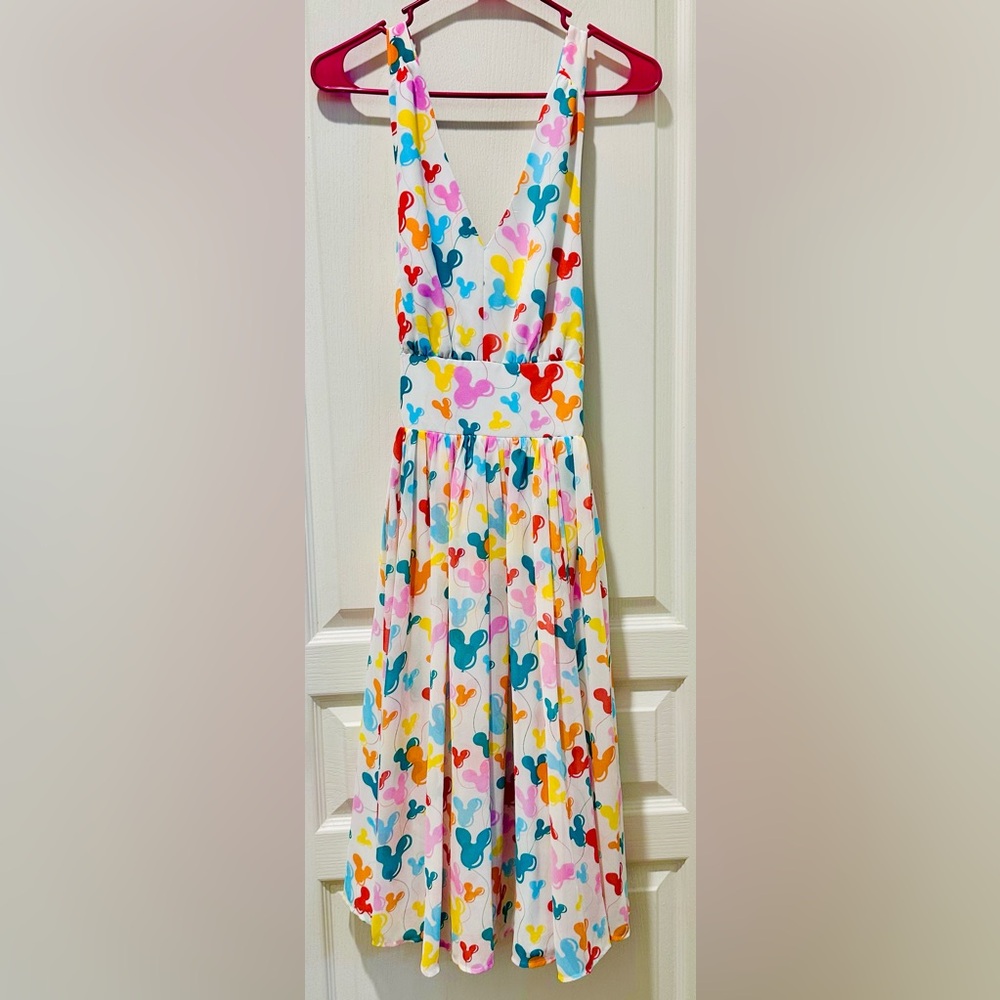 Rare Disney Dress Shop 50th Anniversary Collection Mickey Mouse Balloons Dress - Picture 2 of 10